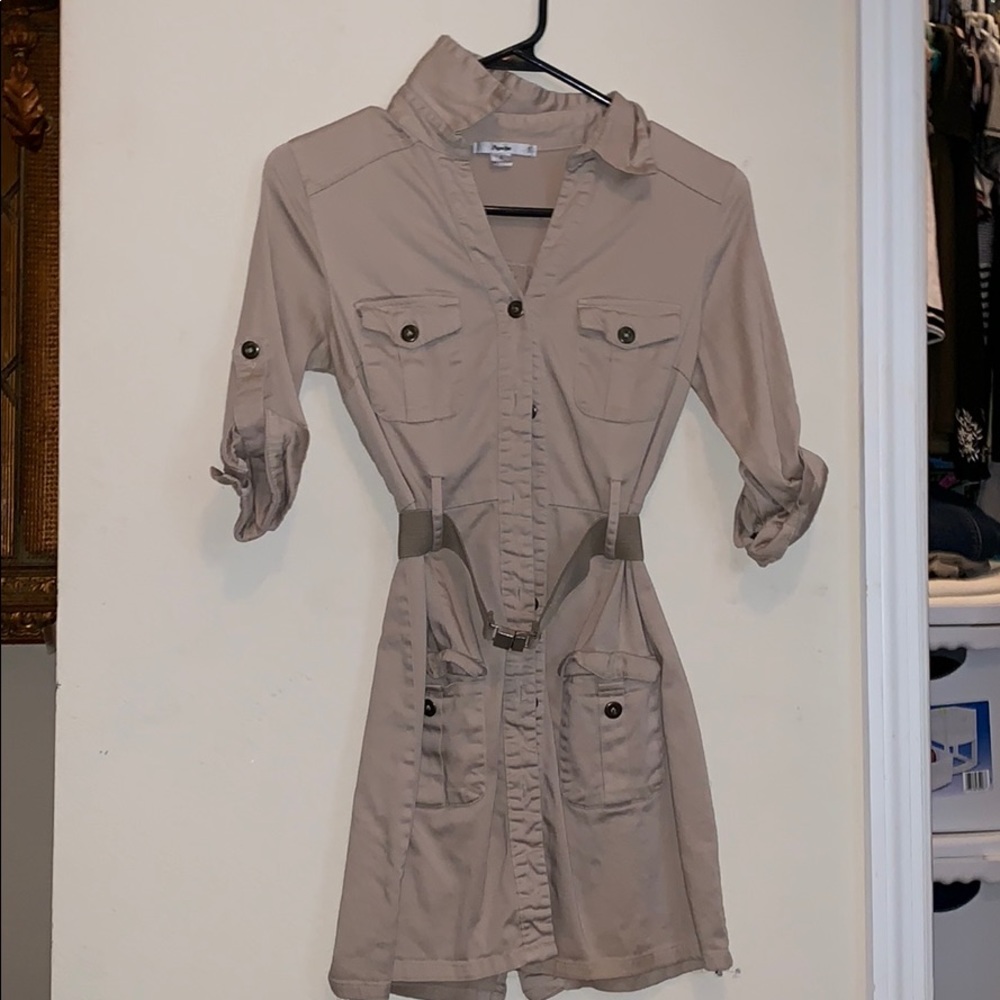 Used Papaya beige dress